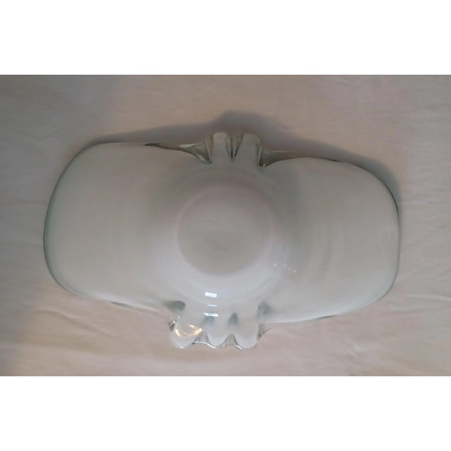 Fratelli Toso Vintage Murano Glass Fratelli Toso Vortex Butterfly Ashtray/Bowl For Sale - Image 4 of 8
