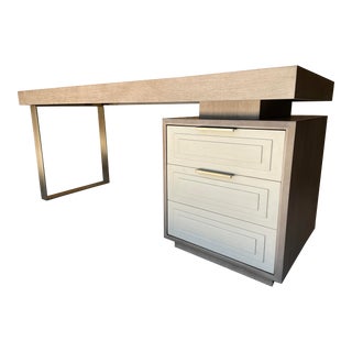 Hollywood Regency Style Desk by Vanguard For Sale