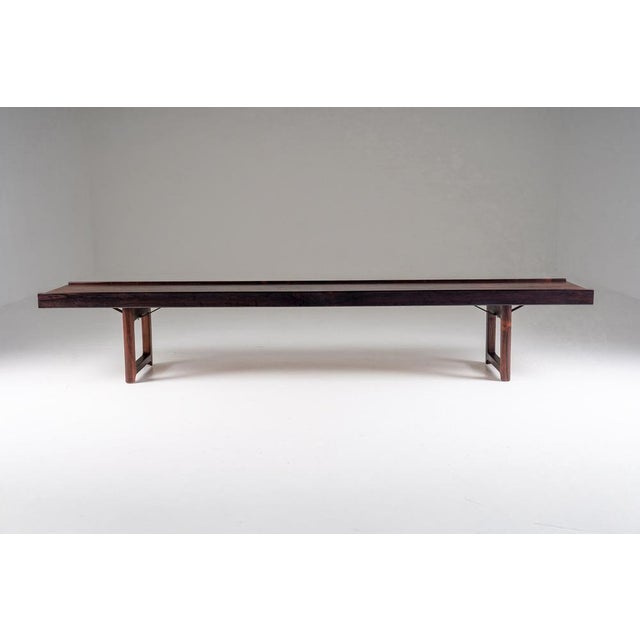 1960s Krobo Bench by Torbjørn Afdal for Mellemstrands Trevareindustri, Norway, 1960s For Sale - Image 5 of 13