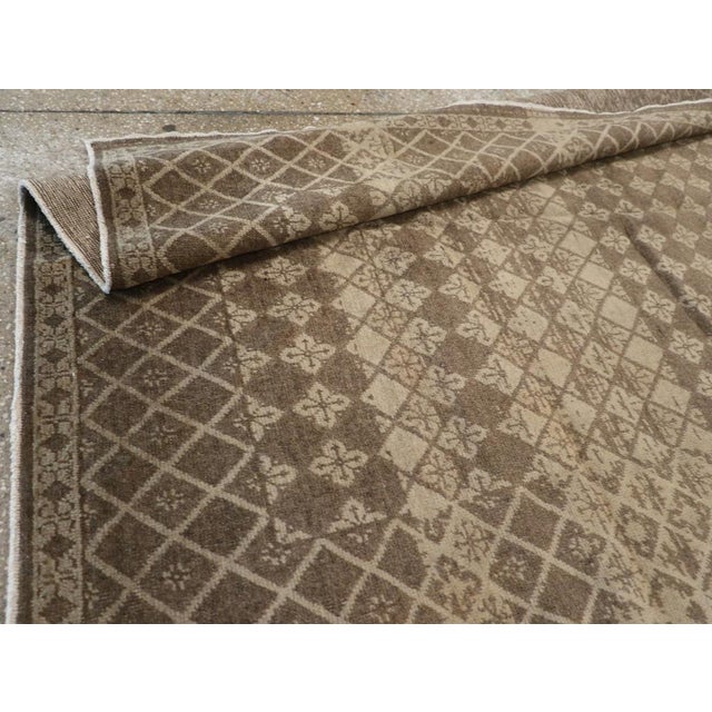 Textile Galerie Shabab Collection Mid-20th Century Turkish Sivas Accent Rug For Sale - Image 7 of 7