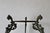 1970s Victorian Style Cast Iron Three Tiered Jardinière Plant Stand Lion Head Paw Footed Details Vintage For Sale - Image 5 of 18