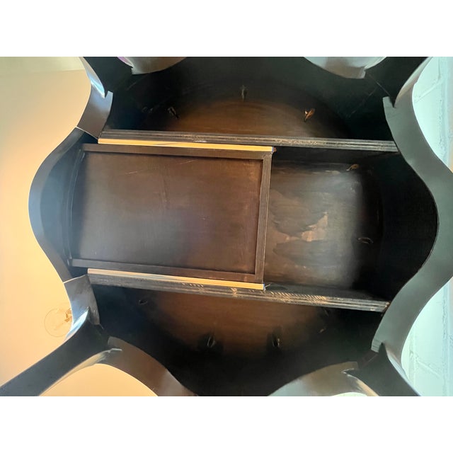 Walnut Barry Accent Table From the Madeline Stuart Collection For Sale - Image 12 of 14