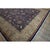 Navy Blue 1940s Mid 20th Century Blue Navy Antique Hunting Handknotted Wool Carpet Rug For Sale - Image 8 of 9