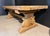 Brown Large Extendable Farmhouse Dining Table in Oak, 1920 For Sale - Image 8 of 18