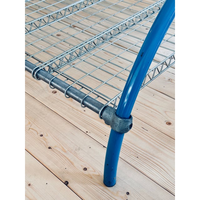 Metal Round Rail Bed by Ron Arad for One Off, 1980s For Sale - Image 7 of 12