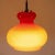 Onion Pendant Lamp in Red from Peill & Putzler, 1970s For Sale - Image 6 of 8