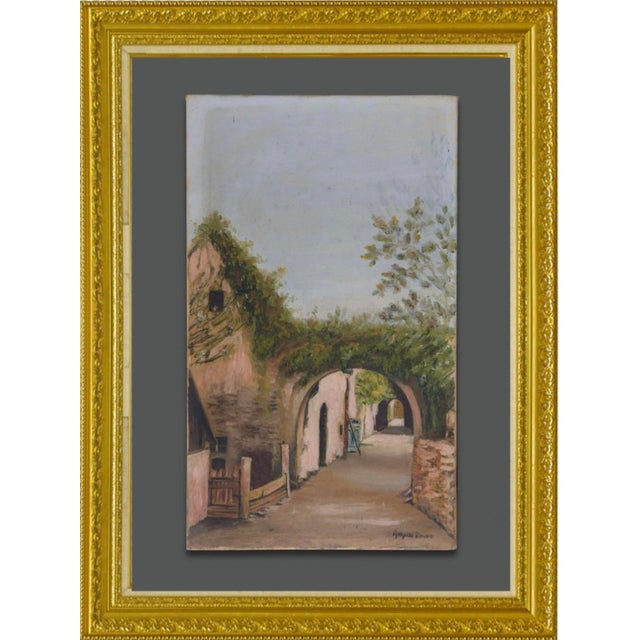 Bruno Avesani, Italian Landscape, 1950s, Oil on Canvas For Sale - Image 4 of 12