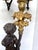 19th Century French Louis XVI Style Figural Bronze and Marble Candelabra - A Pair For Sale - Image 16 of 18