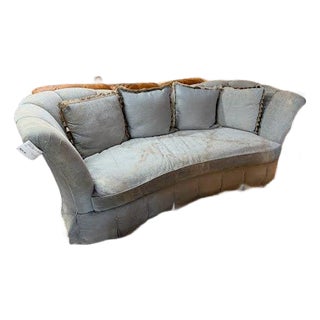 Lexington Furniture Velvet Sofa For Sale