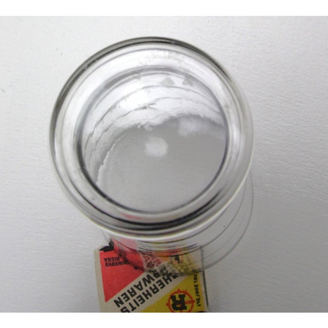 1920s Set of Czech Art Deco Drinking Glasses, Set of 5 For Sale - Image 5 of 6