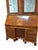 Late 20th Century Late 20th Century Italian Burl Wood Secretary Cabinet by k.p.s. New YorkWith Mirrored Doors, 7’8” For Sale - Image 5 of 9