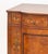 Edwardian Paint-Decorated Satinwood Commode, with painted floral motif and two cabinet doors opening to three drawers....