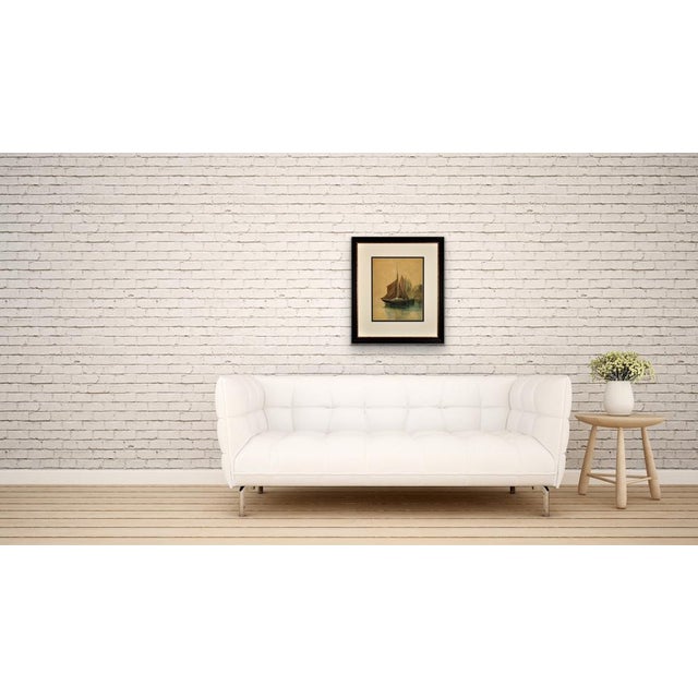 Richard Harry Carter, West Country Trawling Luggers, 1904, Watercolour, Framed For Sale - Image 14 of 18