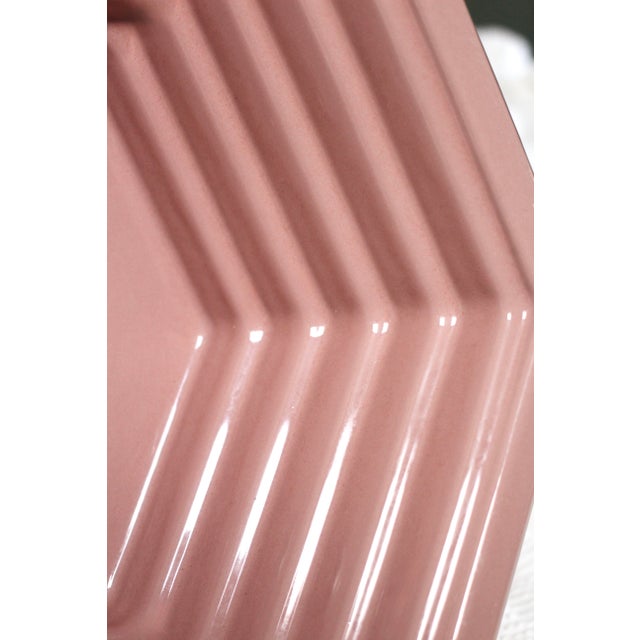 Available are 2 pink hexagon Kohler sinks in new old stock condition. Made by Kohler in the USA with the original stickers...