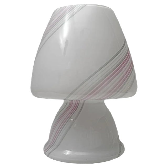 Murano Glass Mushroom Table Lamp from Maestri Muranesi, 1980s For Sale
