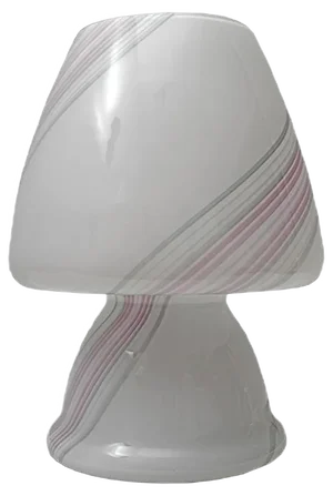 Murano Glass Mushroom Table Lamp from Maestri Muranesi, 1980s