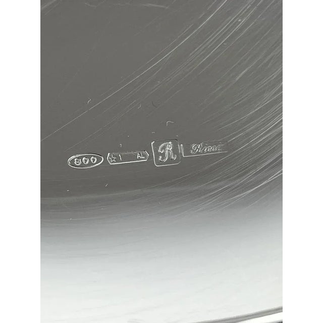 800 Silver Dish, 1980s For Sale - Image 9 of 13