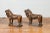Vintage Bronze With Dark Patina Lion Sculptures on Bases - A Pair For Sale - Image 4 of 13