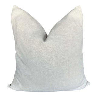 Belgian Linen Pillow With Hidden Zipper For Sale