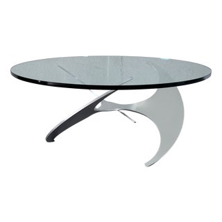 Propeller Coffee Table by Knut Hesterberg for Ronald Schmitt, 1970s For Sale
