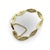 Late 19th Century Victorian French 18k Gold Fancy Link Bracelet With Diamonds For Sale - Image 10 of 12