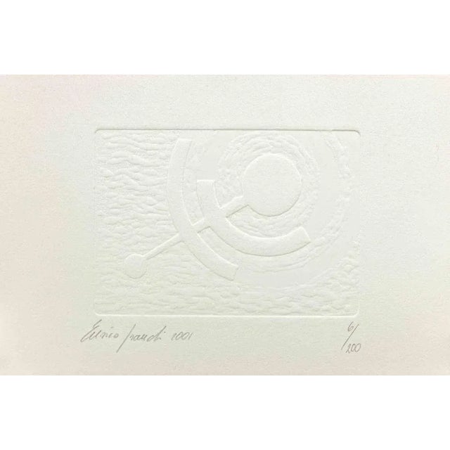 Etching and embossing realized by Fausto Maria Franchi in 2001. Edition of 6/200. Hand signed and numbered in pencil....