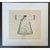 Chinoiserie Vintage Framed Chinese Court Robe Art Pair - Mid-Century Chinoiserie Decor For Sale - Image 3 of 6
