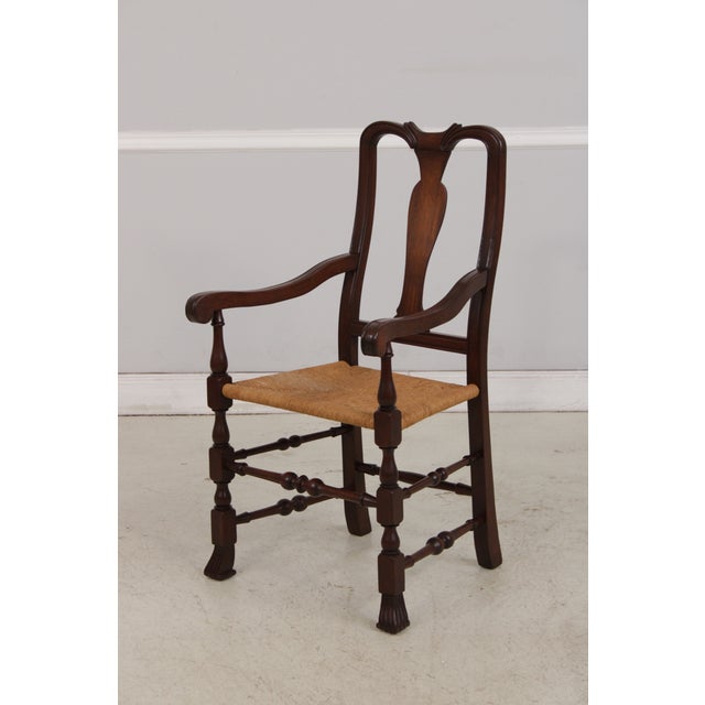 Age: Approx: 50 Years Old Details: Solid Walnut Bench Made Pegged Construction High Quality Construction Possibly English...
