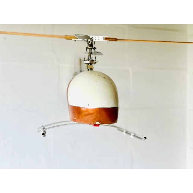 Mid-Century Modern Large Helicopter Model, 1970 For Sale - Image 3 of 18