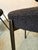 Black Cb2 Inesse Boucle Dining Chairs, Set of Four For Sale - Image 8 of 12