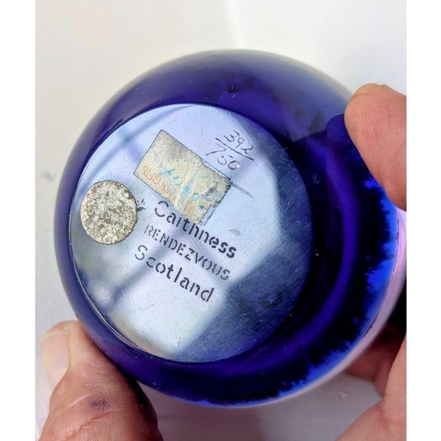 Glass Caithness Glass Orb For Sale - Image 7 of 9
