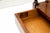 Vintage Mahogany Regency Style Single Drawer Canturbury Magazine Rack For Sale In New York - Image 6 of 6
