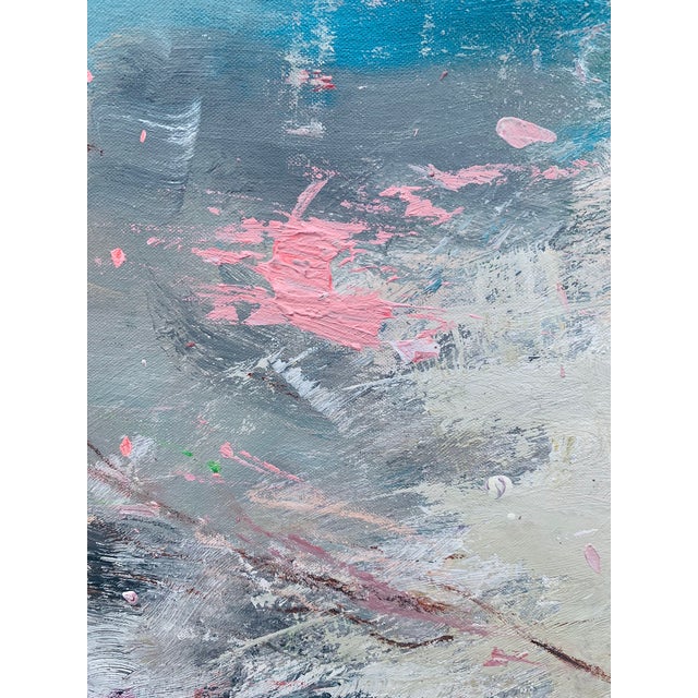 Contemporary "Sakura" Original Abstract Painting by Louie DeVito For Sale - Image 4 of 7