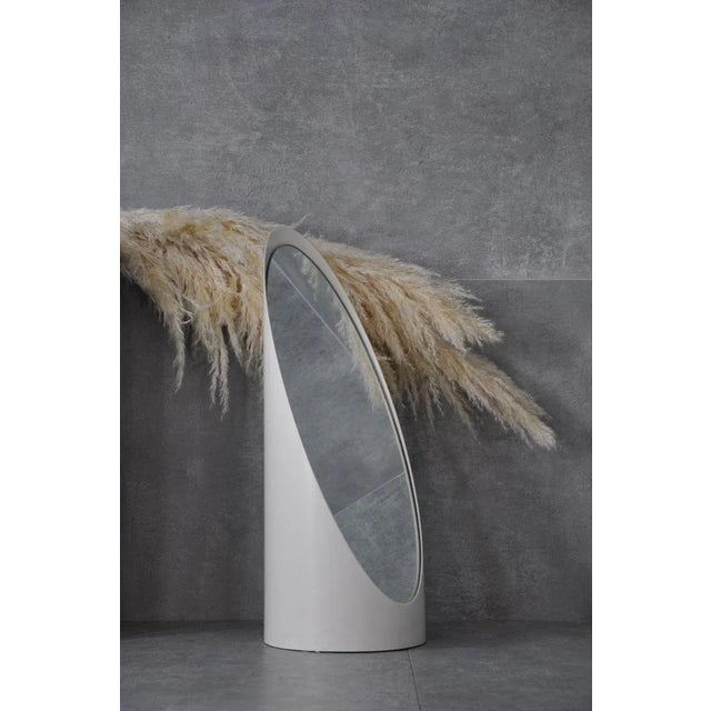 Glass Lipstick Mirror by Roger Lecal, 1970s For Sale - Image 7 of 8