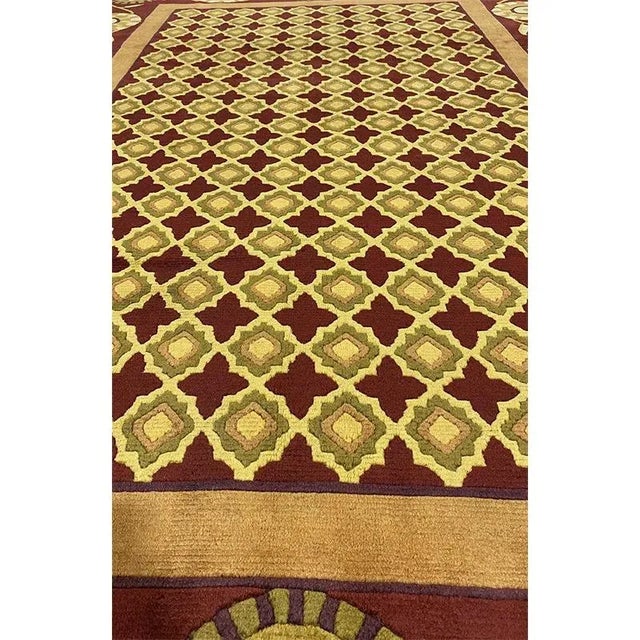Handwoven Gabbeh Area Rug 6'7"×10'1" For Sale In Dallas - Image 6 of 11