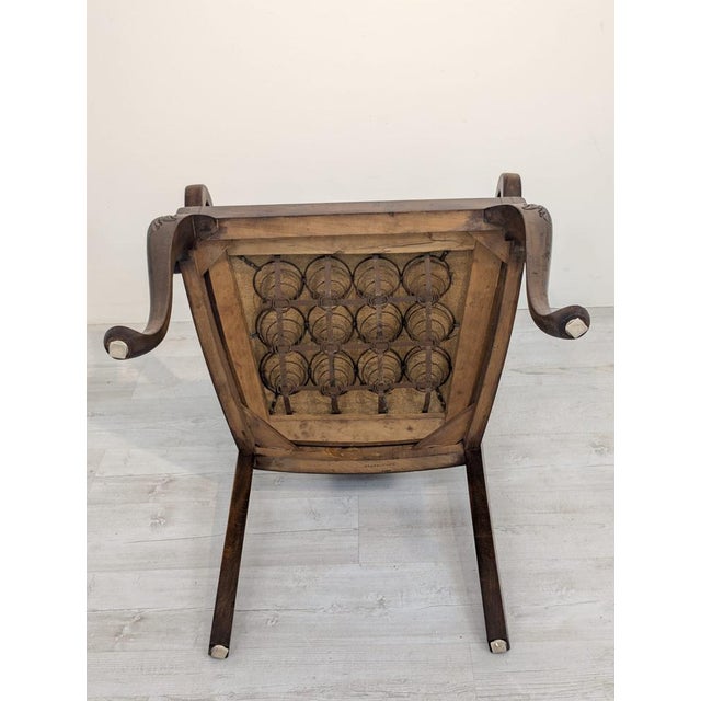 Office Armchair in Oak Wood For Sale - Image 16 of 17