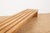 Wooden Bench with Legs and Slats in Oak, 1970s For Sale - Image 9 of 14