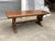French Vintage Solid Oak Monastery Table For Sale - Image 12 of 12