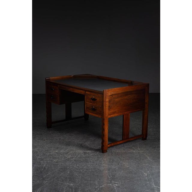 Amsterdam School Desk, 1920s For Sale - Image 11 of 18