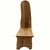 Solid Montana maple plank - hand-planed dining/desk chair with natural live edge details. Created by a highly skilled...