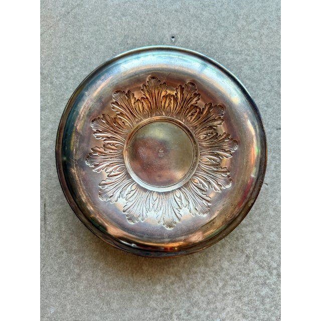 Art Nouveau Hans Ofner Austria Argentor Wiener Werke Rust & Hetzel Hallmark Silver Bowl Footed For Sale - Image 12 of 13