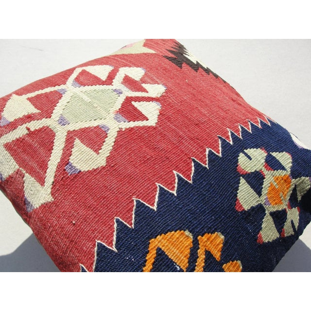 Kilim Rug Pillow For Sale - Image 10 of 11