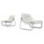Upholstered Tubular Chrome Lounge Chairs, Italy, 1960s, Set of 2 For Sale - Image 14 of 14