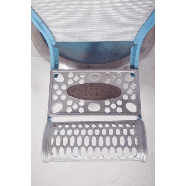 Mid-Century Portuguese Barber Chair, 1950s For Sale - Image 13 of 15