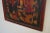 Chinese Antique Chinese Hand Painted Elm Wood Wall Panel For Sale - Image 3 of 9