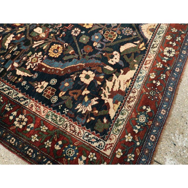 Galerie Shabab Collection Early 20th Century Persian Bidjar Carpet For Sale - Image 9 of 10