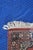 Late 20th Century Karastan Belgian 100% Wool Floral Rose 500-1120 Area Rug Carpet Mat 2' X 4' For Sale - Image 5 of 13