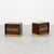 Nightstands in Wood with Brass Relief, Italy 1970s, Set of 2 For Sale - Image 15 of 15