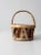 Contemporary Vintage Rustic Bark Basket For Sale - Image 3 of 10