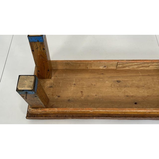Brown Vintage Gymnastic Bench, 1940s For Sale - Image 8 of 10